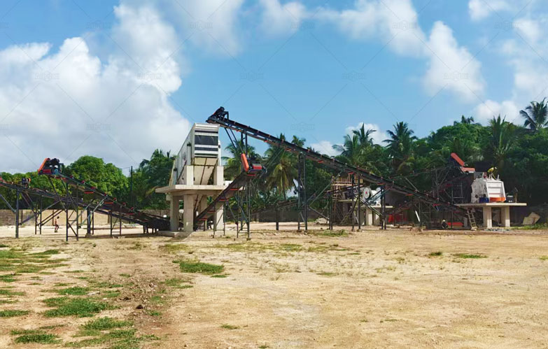 Stationary Stone Crushing Plant for Sale in Tanzania